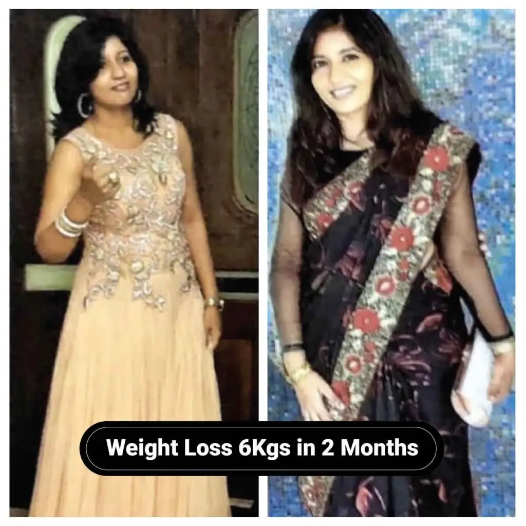 Weight loss 2 kgs